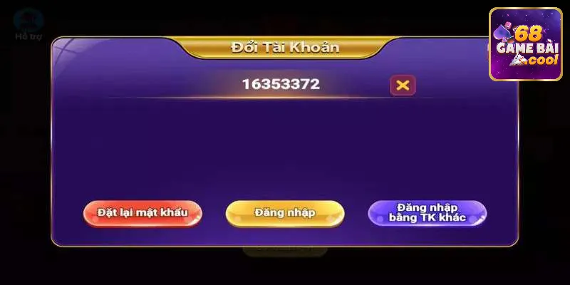 Hướng dẫn đăng nhập tại 68 game bài qua máy tính và điện thoại